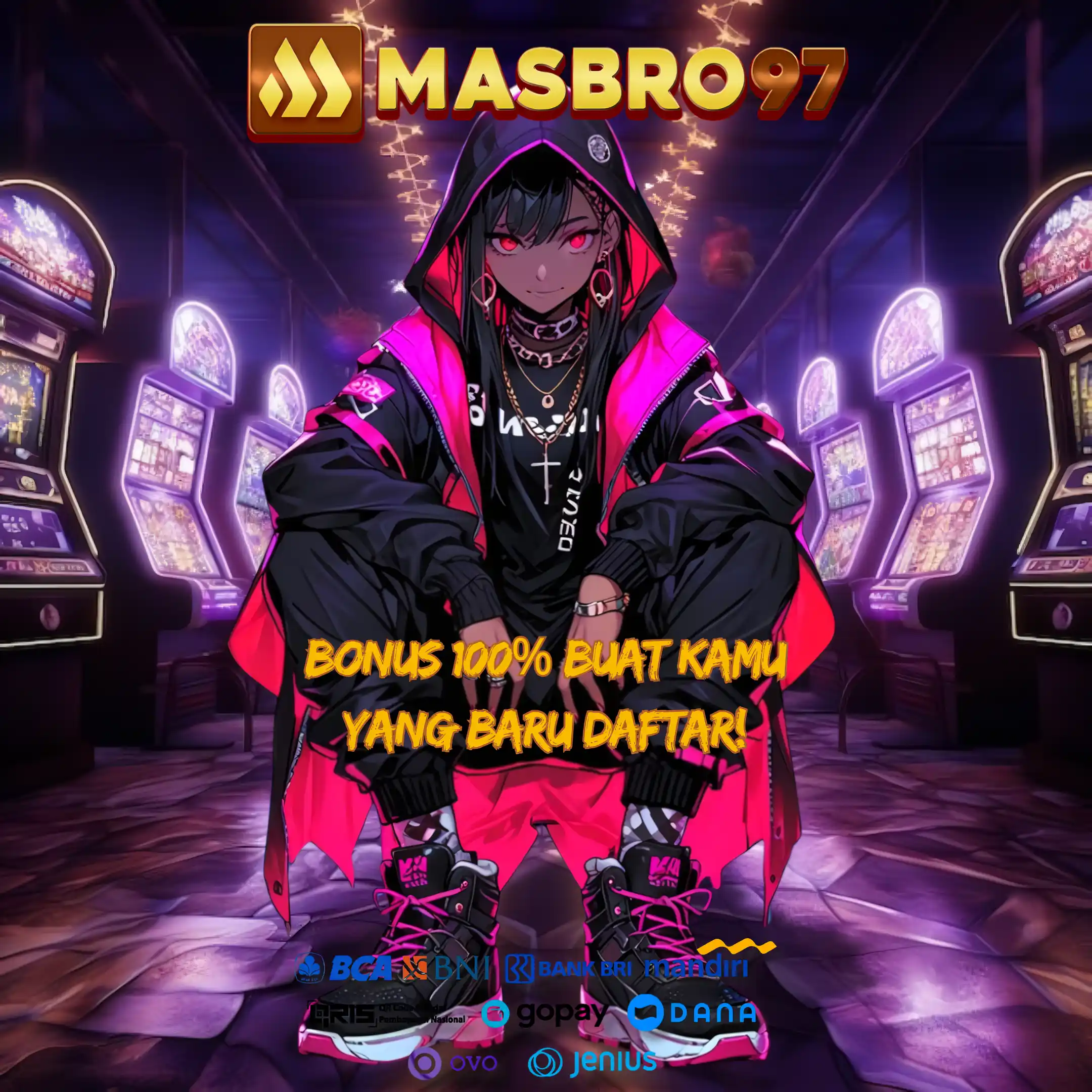MASBRO97: Daftar Hari Ini, Bonus 100% Langsung Aktif